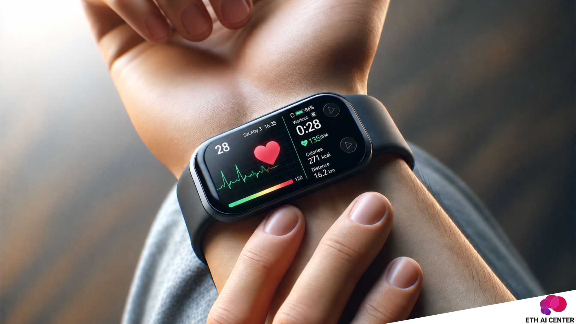 Self-Supervised Learning on Wearable Data: Missing Data Completion